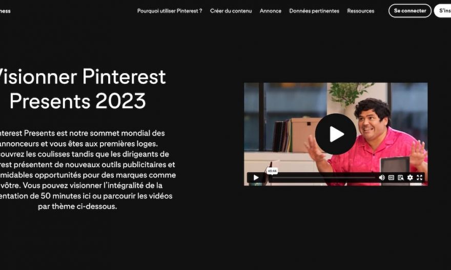 Pinterest Presents 2023
