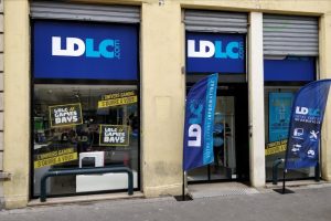 Devanture de boutique LDLC à Lyon