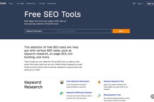 Free SEO Tools, la suite gratuite d'Ahrefs