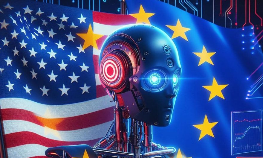 Union européenne et États-Unis sur l'intelligence artificielle