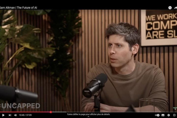 Sam Altman et le podcast Uncapped, à propos de Meta