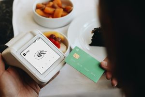 Carte de paiement avec terminal Sumup
